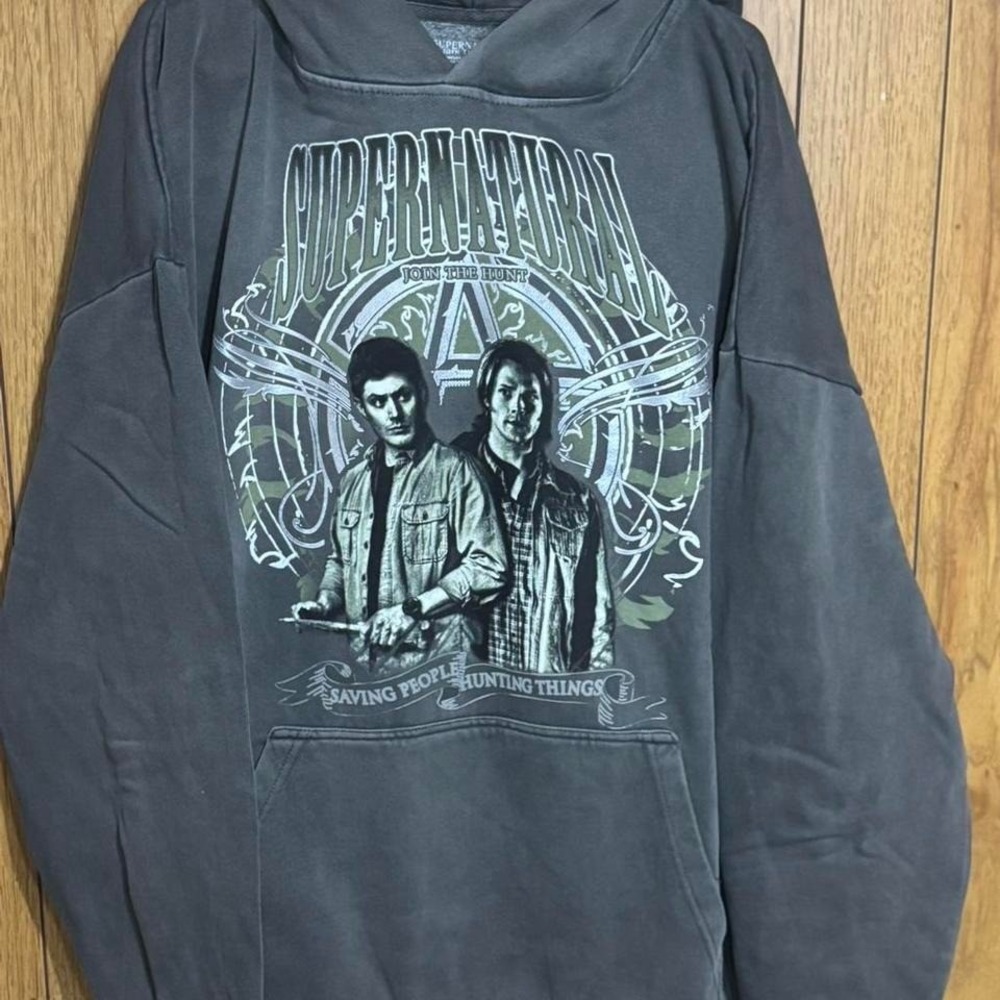 NWT Supernatural Sam and Dean Winchester Hoodie Size 2XL